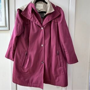 Coldwater Creek Jacket -wine size 14 Women's